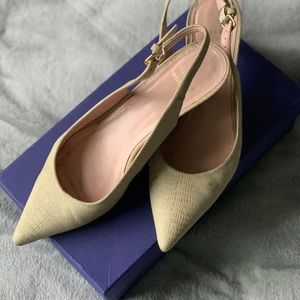 Gently used leather shoes